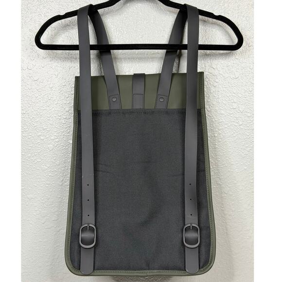 Rains Green RuckSack Waterproof Backpack Great For Commuting main image 16